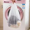 Sacs à linge lavage de l'organisateur à crampons sous-vêtements Dirty Net Sac Capacité Panier de sac grande machine J8V1