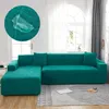 Stoelbekleding Jacquard Sofa Cover Water Resistant Leaf Pattern Couch 1/2/3/4 Seater Funda Chaise Lounge Decoratief