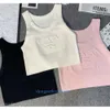 Tops de débardeur pour femmes ltaly milan nouveau designer pour femmes t-shirt vil