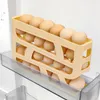 キッチンストレージ4層積み重ね可能な卵主張
