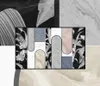 Wallpapers aangepaste jazz witte marmeren planten bladeren muurschilderingen schilderen behang voor slaapkamer muurpapier woonkamer bank achtergrondbedekking
