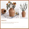 Vases Rattan Vase Rustic Wedding Decor Woven Flower Flower Planter Flowerpot Desktop Mandmade Séché Séché