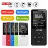 Mzymi Walkman MP3 MP4 Player FM Radio Voice Hifi Recorder Music sans perte avec 64 Go de carte Micro Memory TF Buildin Ser eBook 240506