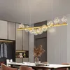 Moderne glazen bal -led plafond kroonluchter voor tafel eetkamer keukenlamp kantoor oproepende bureau indoor suspensie verlichtingsarmatuur