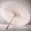 Parasols White Paper Wedding Dhl Bridal Ombrellas Beauty Oggetti di bellezza Mini Craft Ombrello Diametro 60 cm CPA5739 JN10