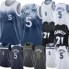 5 Anthony Edwards Men Kids Jersey Edition Vest porter des enfants adultes Jeunes Basketball Jerseys