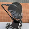 Cybex Priam Mios Baliosベビーカーのアクセサリー風のカバー透明なEVA天気240512と互換性のあるベビーカー雨のカバー