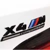 Andra interiörstillbehör Glossy Black Competition Bar understrukna Emblem för BMW Thunder Edition M1 M2 M3 M4 M5 M6 M7 M8 X3M X4M X5M X6M CAR TRUNK STACKER T240509