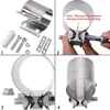 2.5 Inch 2-1/2 BuJoint Stainless Steel Band Exhaust Clamp Sleeve Coupler T304