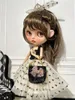 OB24ドレス30cm 1/6 BJD Blythes Doll Clothing Dress Doder Diy Diy Clothing Accessories Girl Gift 240429