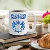 Tazze in ceramica re Charles III Cup Cup DECORAZIONI PARTY COARE tazza 2024 Gift britannici souvenir