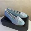Новые 24 France Ballet Flats Shoes Paris Brand Designer Black Ballet Shouse Женщины весна