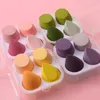 Outils de maquillage Sponge Puffe Set Beauty Egg Box Face Powder Foundation Cream Cosmetic Sponge Compact Puff Beauty Makeup Tool D240510