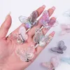 Hair Accessories 5Pcs/set Mermaid Color Fairy Butterfly Handmade Hairpins For Women Girls Barrettes Headwear Hair Clips Baby Hair Accessories
