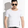 Carpets Brand Tops Men T-shirt V Neck et O manches courtes T-shirt de fitness de la mode masculine pour les vêtements masculins TX091