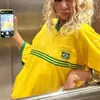Broderie brésilienne Tshirt décontracté mo-manches moyennes et longues y2k tops t-shirt surdimensionné plage des femmes d'été 240513