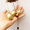 Decorative Figurines Japanese Wind Chimes Copper Bell Outdoor Yard Garden Supplies Door For Home Car Hanging Decor