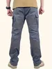 Calças masculinas PLUS TAMANHA TAPELA PALTAS TATICAIS CLÁSCIMAS CAMINHAS AO ANTERAÇÃO TREKKING TACTICAL JOGGERS PANT CAMULFAGEM MULTIFURS POCKETS Y240513