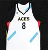 22 Aja Wilson Las Women Basketball Vegas Aces Jersey 0 Jackie Young 10 Kelsey Plum 12 Chel Sea Grey 7 Alysha Clark 3 Candace Parker Good