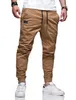 Vävt tyg som säljer fast färg Casual Stock Ordinary Youth Long Pants Mid midje Casual Pants 240513