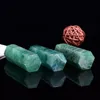 Fluorite verde naturale a fluorite arrofondato di energia lucida per arti ornamenti bacchette di guarigione minerale reiki abilità grezza pilastri di quarzo btmmn wvwcp