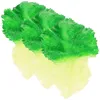 Декоративные цветы 3 шт овощи моделирование пищи модели фальшивый сердце в форме сердца реалистичный искусственный лист зеленый салат