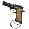 1: 3 stopnie skala M92 Pistol Mini Gun Metal Blak M92 Pistolet Bierek Fidget Toy Pubg Zabawka Prezentacja Pubg Dekoracja
