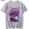 Bratz T -shirt Summer Street Oversized T -shirt Harajuku Y2K Tops Men Dames Vrouwen Casual katoen Korte Mouw Plus Maat 240510