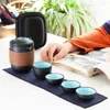 Teaware Sets Japanese Ceramic Teapot Kettles Gaiwan Tea Cup Teacups Travel Sethandmade Portable Office Set