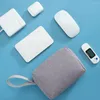 Storage Bags Earphone Earbud Case Power Bank U Disk Bag Digital Organizer With Handle Mouse Carrying Pouch Zipper Closure