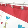 Ganci 12pcs/set tende per doccia in acciaio inossidabile colorato a forma di diamante a forma di diamante decorazione per bagno abiti multiuso