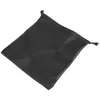 Bouteilles de rangement Pu Leather Sof Sac Pouch Pouch pour autour des écouteurs AE TP-1 DJ Black