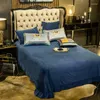 Bedding Sets Luxury European Set Winter Velvet Duvet Cover Bed Linen Flat Sheet /Fitted Pillowcases 4/6pcs