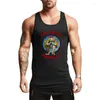 Men's Tank Tops LOS POLLOS Hermanos Funny Printed Sport Vests Gym Bodybuilding Sleeveless Workout Mens Fitness Muscle Running Shirts