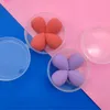 Makeup Tools 4 Mini Cosmetics Sponge Powder Cosmetics Puff Dry and Wet Small Beauty Eggs For Basic Cream Concealer Makeup Mixer Box D240510