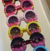 Детские круглые солнцезащитные очки для детей для детей Новый корейский стиль детские милые ins очки моды фотосъемки очки