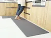 Tappeto da cucina lungo da cucina impermeabile e a prova di olio tappetino antiscivolo da pavimento antisciplina.