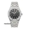 Men Audemar Pigue Watch Royal Oak Automatic Ruch APF Factory Diamond 15451st ZZ.1256st.01