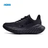 Hokkas One Bondi 8 Clifton 9 Buty do biegania dla mężczyzn Women Carbon x 2 x3 Mach x Mach Challenger 7 Triple Biel Black M Speadgoat 5 Szerokie trenerzy Stinson 6 ATR Sneakers