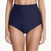 Dames zwemkleding met hoge taille broek bikini baden zwem vrouwen zwempak shorts strakke passende bodem vaste badkleding