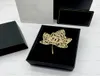 Broche de luxe Broche Designer Jewelry Fashion Diamond Pin pour femmes 18k Inclay Pearl Brooch Charming Men Christmas Bracelet 6873293