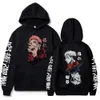 Sweats à capuche masculine Sweatshirts Japon Anime JuJutsu Kaisen Men Femmes Sweats Satoru Gojo Sweatshirt lâches Unisexe Automne chaud décontracté Létwear T240510