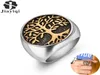 Stylish Ring for Men Stainless Steel Tree of Life Rings Women Silver Gold Wedding Ring New Punk Rock Hiphop Jewelry Gift3557862