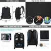 Backpack Fashion Backpacks Black Business Bag For 15.6" Inches Laptop Back Packs School Women & Men's Rucksack
