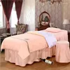 Set di biancheria da letto 50 bellissimi saloni di massaggio in cotone spa per carico di ricamo coperta per letti trapunta addensare il letto di bellezza