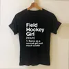 Men's T Shirts Field Hockey Girl Definition Harajuku Shirt Funny T-shirt Women Clothing Casual Short Sleeve Tops Tees