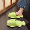 2024 new Luxury Designer Funny Personalized Slippers Men Wearing Externally Summer Home pink green grey Non Soft Sole Couples Stepping Feeling Cool sandal Women