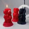 5pcs Kerzen kreative Magie Drei Göttin Kerze Buddhist Kerzenheim Dekorative Rituale Kerzen farbige Kerzen für Wohnzimmerdekoration