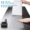 Tapetes de banho 15pcs peva transparente anti -slip tira escada de etapas adesivos de piso impermeável para banheiro banheira de fita adesiva banheira