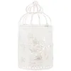 Candle Holders Birdcage Candleholder Christmas Snowflake Pattern Holder Creative Cage Candlestick